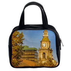 San Francisco De Alameda Church, Santiago De Chile Classic Handbag (two Sides) by dflcprintsclothing