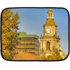 San Francisco De Alameda Church, Santiago De Chile Double Sided Fleece Blanket (mini)  by dflcprintsclothing