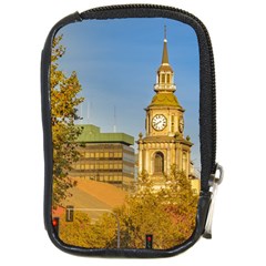 San Francisco De Alameda Church, Santiago De Chile Compact Camera Leather Case by dflcprintsclothing