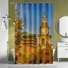 San Francisco De Alameda Church, Santiago De Chile Shower Curtain 48  X 72  (small)  by dflcprintsclothing