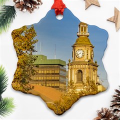 San Francisco De Alameda Church, Santiago De Chile Ornament (snowflake) by dflcprintsclothing