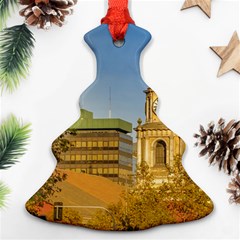 San Francisco De Alameda Church, Santiago De Chile Christmas Tree Ornament (two Sides) by dflcprintsclothing