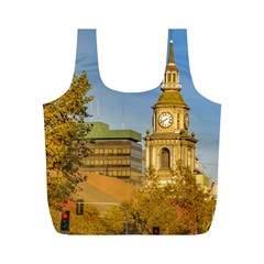 San Francisco De Alameda Church, Santiago De Chile Full Print Recycle Bag (m) by dflcprintsclothing