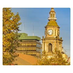 San Francisco De Alameda Church, Santiago De Chile Double Sided Flano Blanket (small)  by dflcprintsclothing