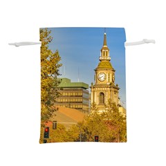 San Francisco De Alameda Church, Santiago De Chile Lightweight Drawstring Pouch (l)