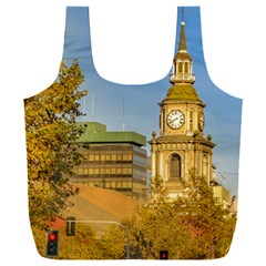 San Francisco De Alameda Church, Santiago De Chile Full Print Recycle Bag (xxl) by dflcprintsclothing