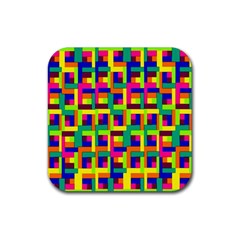 Ab 77 Rubber Coaster (square)  by ArtworkByPatrick