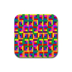 Ab 77 1 Rubber Coaster (square)  by ArtworkByPatrick