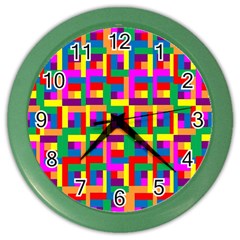 Ab 77 1 Color Wall Clock by ArtworkByPatrick