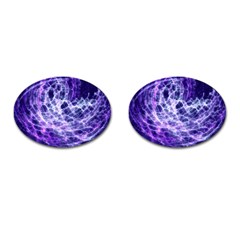 Abstract Space Cufflinks (oval)