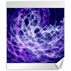 Abstract Space Canvas 8  X 10  by HermanTelo