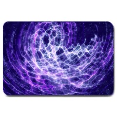 Abstract Space Large Doormat  by HermanTelo