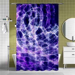 Abstract Space Shower Curtain 48  X 72  (small) 