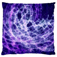 Abstract Space Large Flano Cushion Case (one Side)