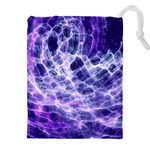 Abstract Space Drawstring Pouch (4XL) Front