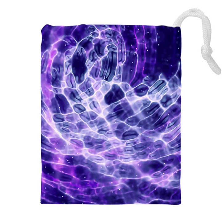 Abstract Space Drawstring Pouch (4XL)