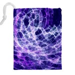 Abstract Space Drawstring Pouch (4XL) Back