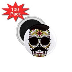 Mustache Man 1 75  Magnets (100 Pack)  by merchvalley