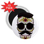 Mustache Man 2.25  Magnets (10 pack)  Front