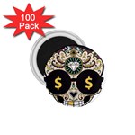 Big Money Head 1.75  Magnets (100 pack)  Front