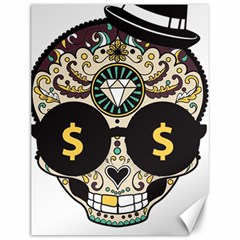 Big Money Head Canvas 12  X 16  by merchvalley