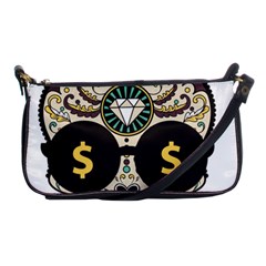 Big Money Head Shoulder Clutch Bag