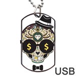 Big Money Head Dog Tag USB Flash (One Side) Front