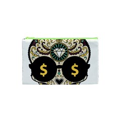 Big Money Head Cosmetic Bag (xs) by merchvalley