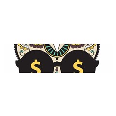 Big Money Head Satin Scarf (oblong)