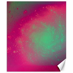 Effet Galaxy Rose/vert Canvas 8  X 10  by kcreatif