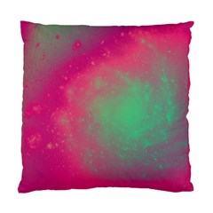 Effet Galaxy Rose/vert Standard Cushion Case (two Sides) by kcreatif