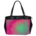 Effet Galaxy Rose/Vert Oversize Office Handbag (2 Sides) Front