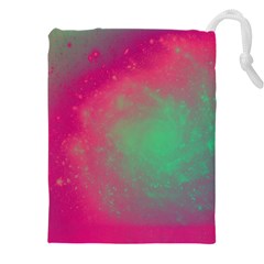 Effet Galaxy Rose/vert Drawstring Pouch (4xl)