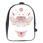 Red Skull King School Bag (Large) Front