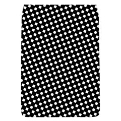 Formes Carreaux Blanc/noir Removable Flap Cover (s) by kcreatif