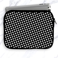 Formes Carreaux Blanc/noir Apple Ipad 2/3/4 Zipper Cases by kcreatif