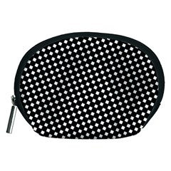 Formes Carreaux Blanc/noir Accessory Pouch (medium)