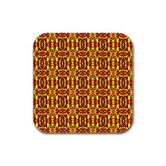 Rby 75 Rubber Square Coaster (4 Pack)  by ArtworkByPatrick