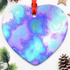 Dégradé Violet/bleu Ornament (heart) by kcreatif