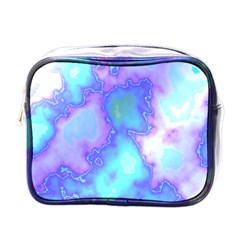 Dégradé Violet/bleu Mini Toiletries Bag (one Side) by kcreatif