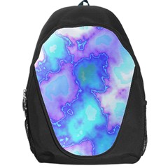 Dégradé Violet/bleu Backpack Bag by kcreatif