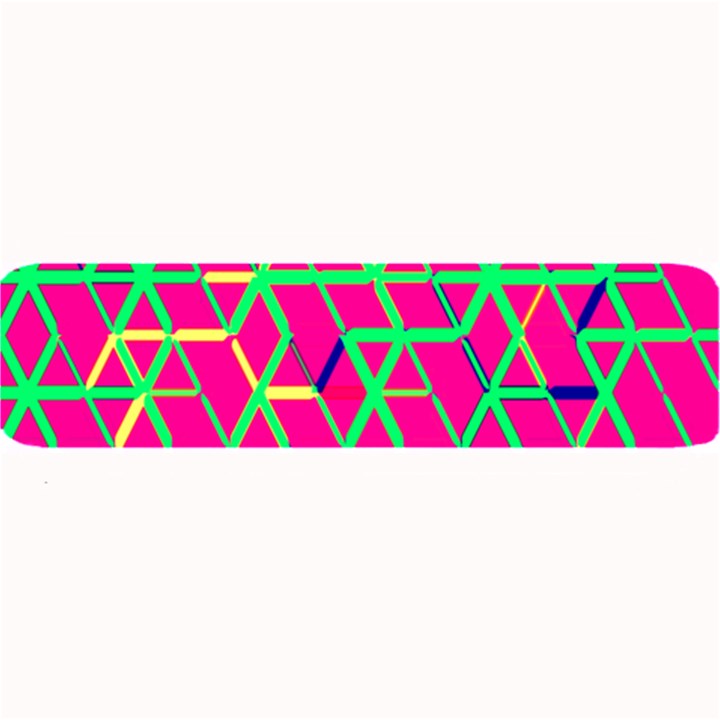 Abstrait Neon Rose Large Bar Mats