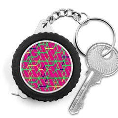 Abstrait Neon Rose Measuring Tape