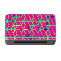 Abstrait Neon Rose Memory Card Reader With Cf by kcreatif