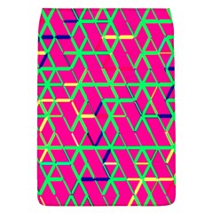 Abstrait Neon Rose Removable Flap Cover (L)