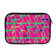 Abstrait Neon Rose Apple MacBook Pro 17  Zipper Case