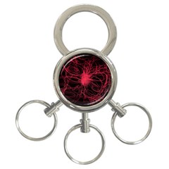 Lumière Rouge 3-ring Key Chain by kcreatif