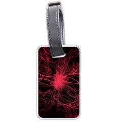 Lumière Rouge Luggage Tag (one Side) by kcreatif