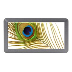 Peacock Feather Plumage Colorful Memory Card Reader (mini) by Sapixe