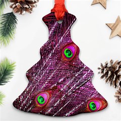 Peacock Feathers Color Plumage Ornament (christmas Tree)  by Sapixe